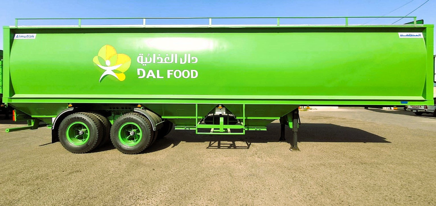 Grain Carrier Semi Trailer